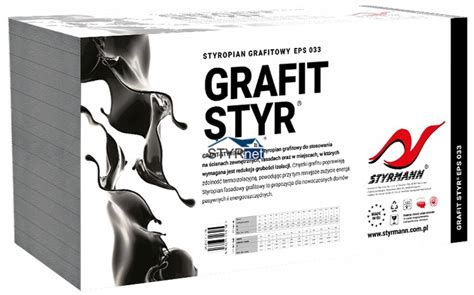 STYROPIAN STYRMANN EPS S GRAFIT STYR 033 Grub 10cm FREZOWANY Paczka 2