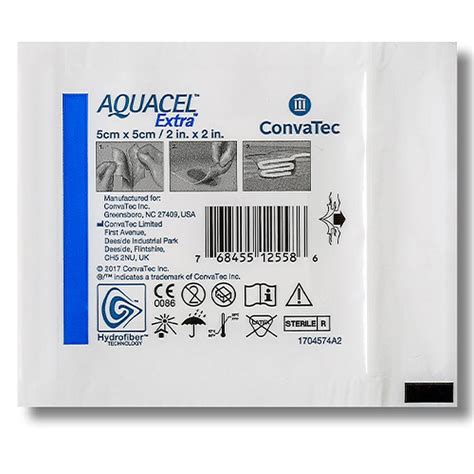 Nuo Convatec Aquacel Extra Tvarstis X Cm Vnt