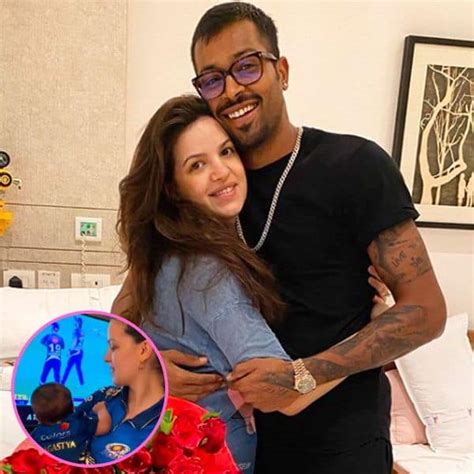 Hardik Pandya Shares An Adorable Click Of Son Agastya Watching Him On