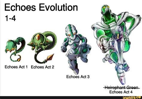 Echoes Evolution 1-4 Echoes Act Echoes Act 2 Echoes Act 3 Echoes Act 4 - iFunny