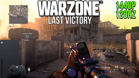 Warzone Xbox Series X Hz P Last Warzone Victory Gameplay