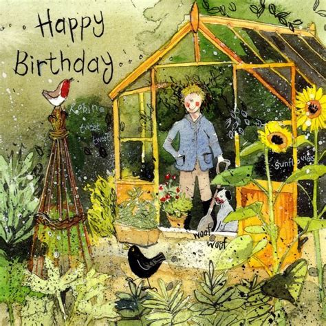 Greenhouse Birthday Card