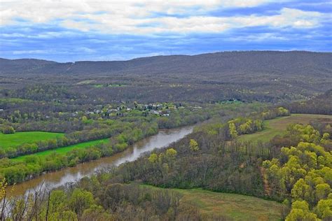 Potomac River At Great Cacapon Wv April 2011 By Ron Cogswell Via