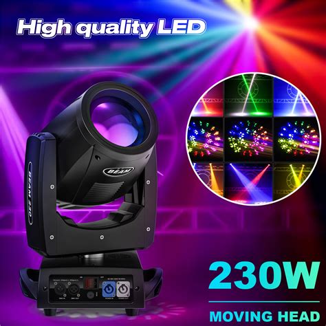 7R 230W Moving Head Light GOBO Stage Lighting LED DMX Beam Disco DJ