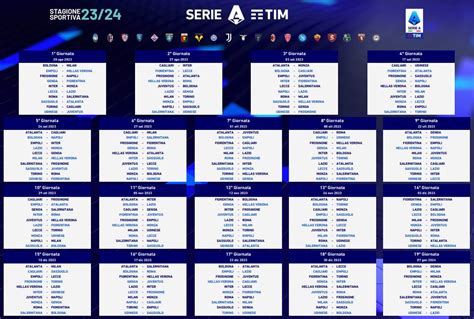 Partite Serie A Calendario 2024 Peri Trista