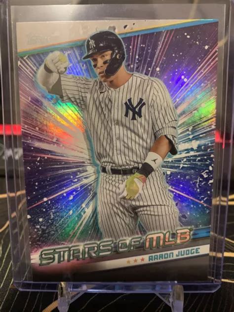 2024 TOPPS SERIES 1 Aaron Judge Stars Of MLB SMLB13 Yankees De New