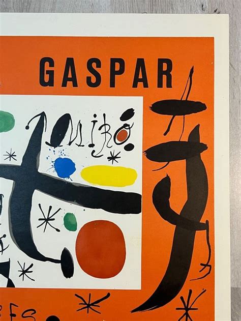 Original Plakat 1968 Joan Miro I Catalunya Sala Gaspar Kaufen Auf Ricardo