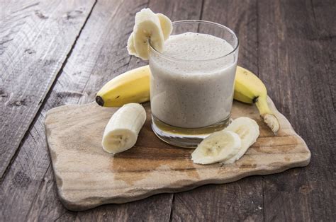 Licuado De Manzana Avena Y Pl Tano Receta De Desayuno Para Empezar El