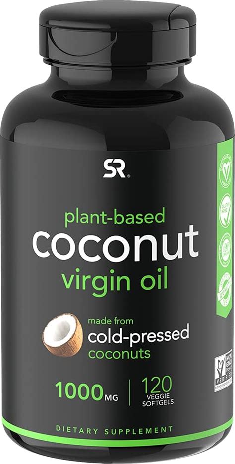 Amazon Extra Virgin Organic Coconut Oil Capsules The Only Vegan