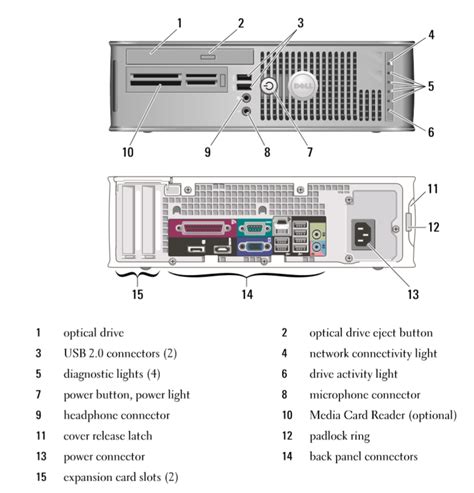 Optiplex Visual Guide To Your Computer Dell Us