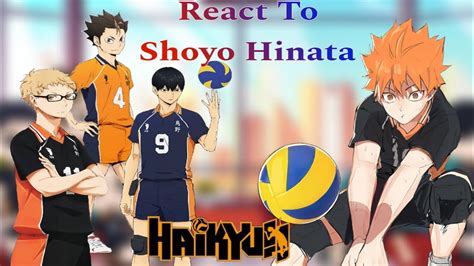 Haikyuu Karasuno Members React To Hinata Shoyo Gacha Club