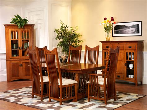 New Classic Mission Dining Room Amish Furniture Designed