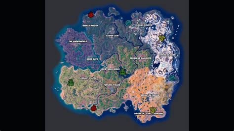 Fortnite All Elemental Shrine Locations