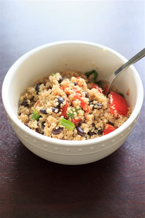 Black Bean Quinoa Salad Vegan Gluten Free 25 Minutes