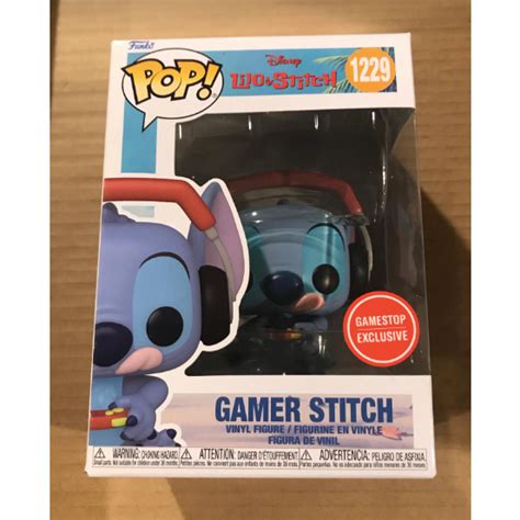 Funko Pop Disney Lilo Stitch Gamer Stitch Gamestop Exclusive