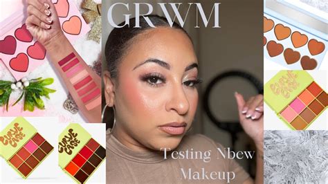 GRWM TESTING NEW MAKEUP UK BRANDS P LOUISE MAKEUP MADE BY