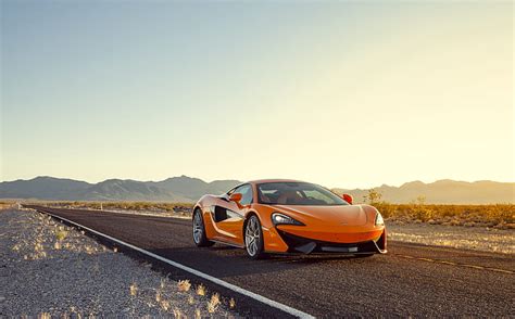 Mclaren S Coche Deportivo Naranja Fondo De Pantalla Hd