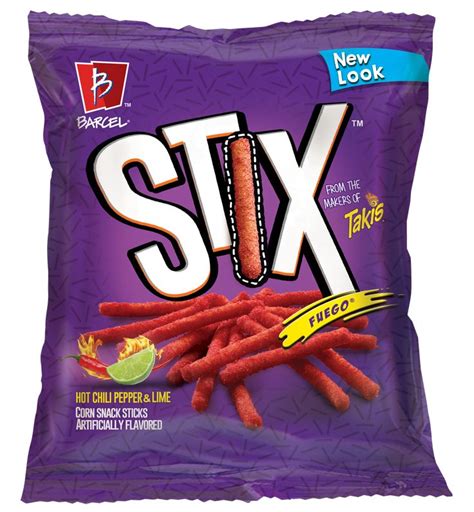 Takis Stix Fuego Hot Chili Pepper And Lime Corn Snacks Sticks 4 Oz 113