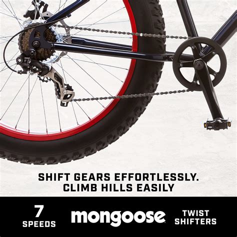 Mo Finance Mongoose Dolomite Mens Fat Tire Mountain Bike Inch