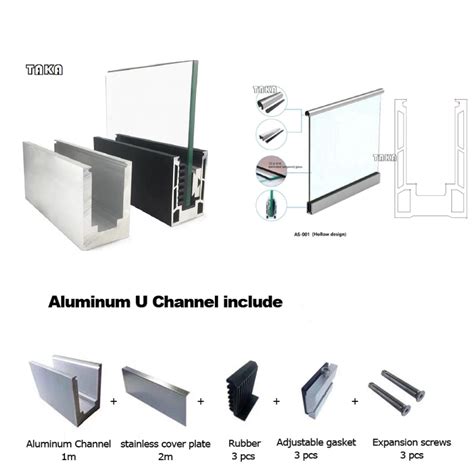 Buy China Wholesale Aluminium U Base Shoe Balustrades Hardware Aluminum