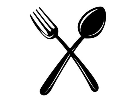 Fork And Spoon Svg Restaurant Logo Svg Kitchen Svg Cooking Etsy