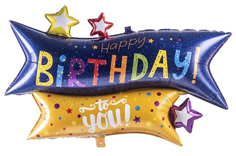 Jumbo Birthday Mylar Balloons