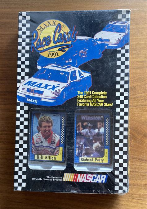 Nascar Maxx Race Cards 1991 Complete Box Set New Sealed