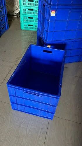 Blue Aristo Plastic Crates Dimension X X Mm At Best Price In