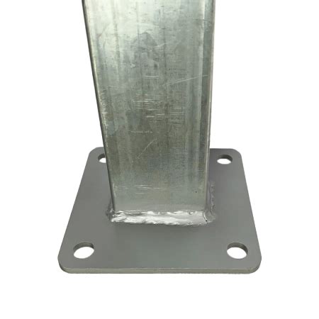 Tubo Galvanizado Base Para Gradil E Alambrado X X Mm Casa