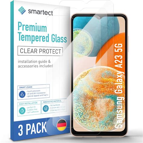 Didisky Lot De 2 Protecteur Verre Trempé Pour Samsung Galaxy A23galaxy A23 5g Film Protection