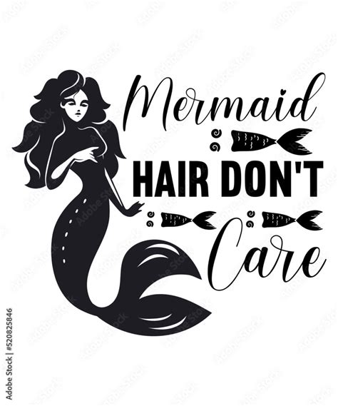 Mermaid SVG Bundle Commercial Use Mermaid SVG Cut Files Mermaid