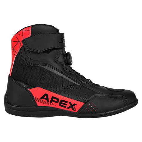 Buty Seca Apex Pro Czarno Czerwone BUTY BUTY MIEJSKIE Moto Styl