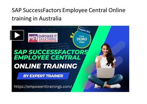 PPT SAP SuccessFactors Employee Central Online Training In Australia