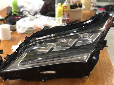 Rx H Triple Beam Led Headlight With Dynamic Turn Signals Clublexus