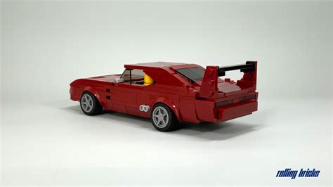 Lego Moc Dodge Charger Daytona Fast And Furious 6 By Rollingbricks Rebrickable Build With Lego