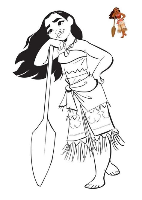 Dibujos De Moana Para Colorear Descargue E Imprima Gratis