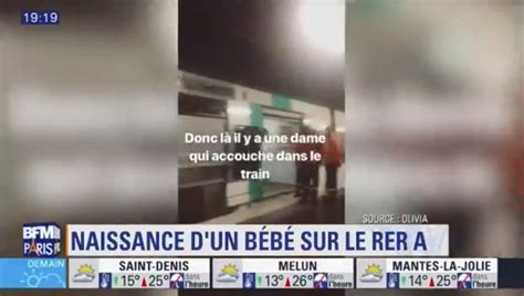 Bébé né dans le RER A Tout le monde a applaudi confie un témoin de