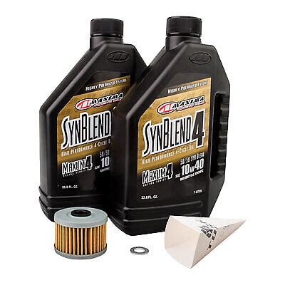 Tusk Stroke Oil Change Kit Maxima Synthetic Blend W