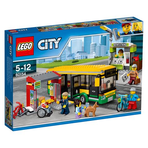 60154 Lego City Town Bus Station 337 Pieces Age 5 12 Years New Release