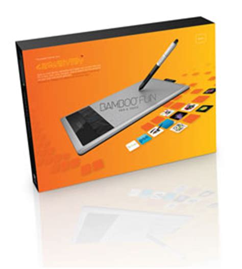 Wacom Bamboo Fun Pen Touch Cth S Tablette Graphique Usb Taille S