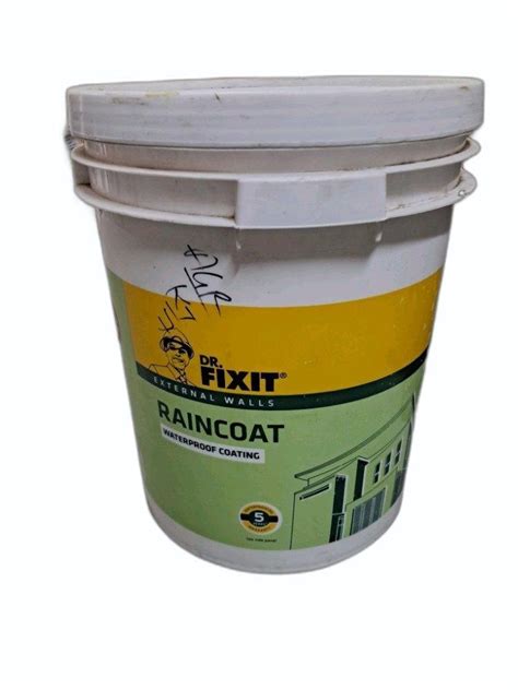 Dr Fixit Raincoat Wpc External Wall Waterproofing Coating Packaging