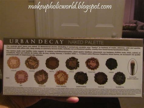 Urban Decay Naked And Naked Palettes MAKEUPHOLIC WORLD