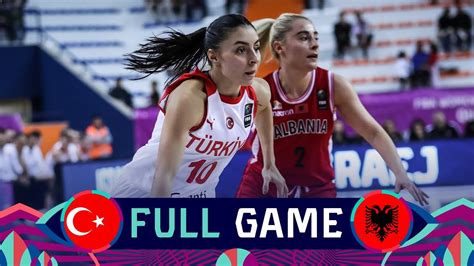 Turkey V Albania Full Basketball Game Fiba Women S Eurobasket