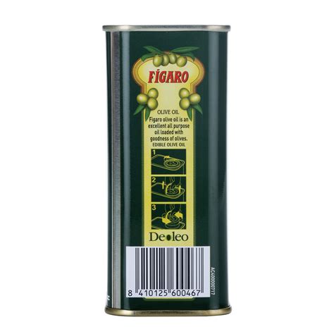 Figaro Pure 200 Ml Tin Bar Code