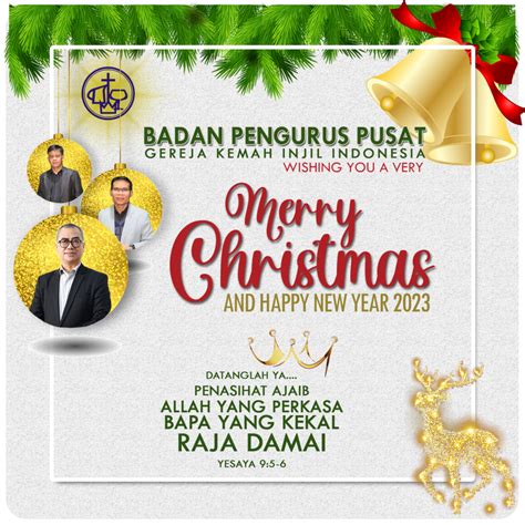 SAMBUTAN NATAL Gereja Kemah Injil Indonesia