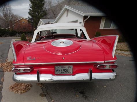 Classic Cars 1959 Plymouth Fury Convertible For Sale