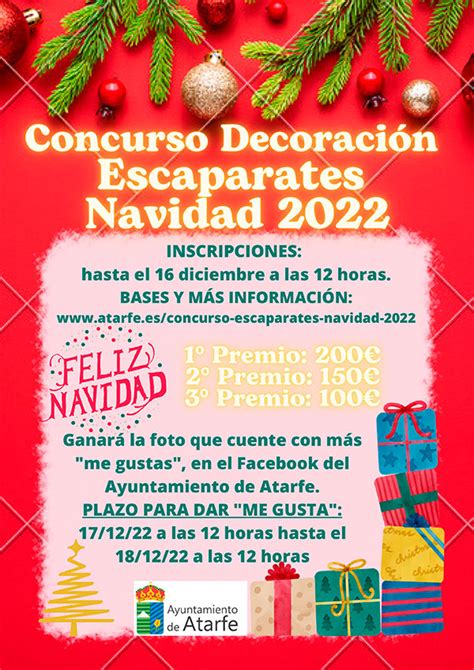 Concurso De Decoraci N De Escaparates Navidad