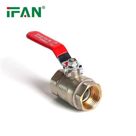 Ifan Free Sample Cw N Valve Custom Brass Ball Valve For Water China