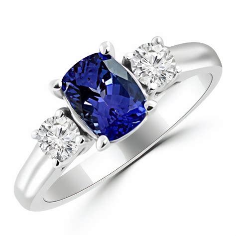 Tanzanite Engagement Rings Jewelry Point