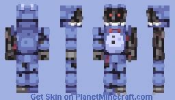 Withered Bonnie Fnaf Minecraft Skin